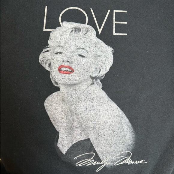 GUC | Marilyn Monroe | Sweatshirt | Black | Medium - Picture 5 of 11